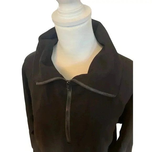 ANRABESS ATHLEAISURE 1/4 ZIP WORKOUT TOP WOMENS SIZE MEDIUM - Picture 4 of 6